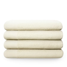 Chatsworth Pure Cotton Bath Super Sheets Super Soft and Absorbant Cream | Extra large bath sheet