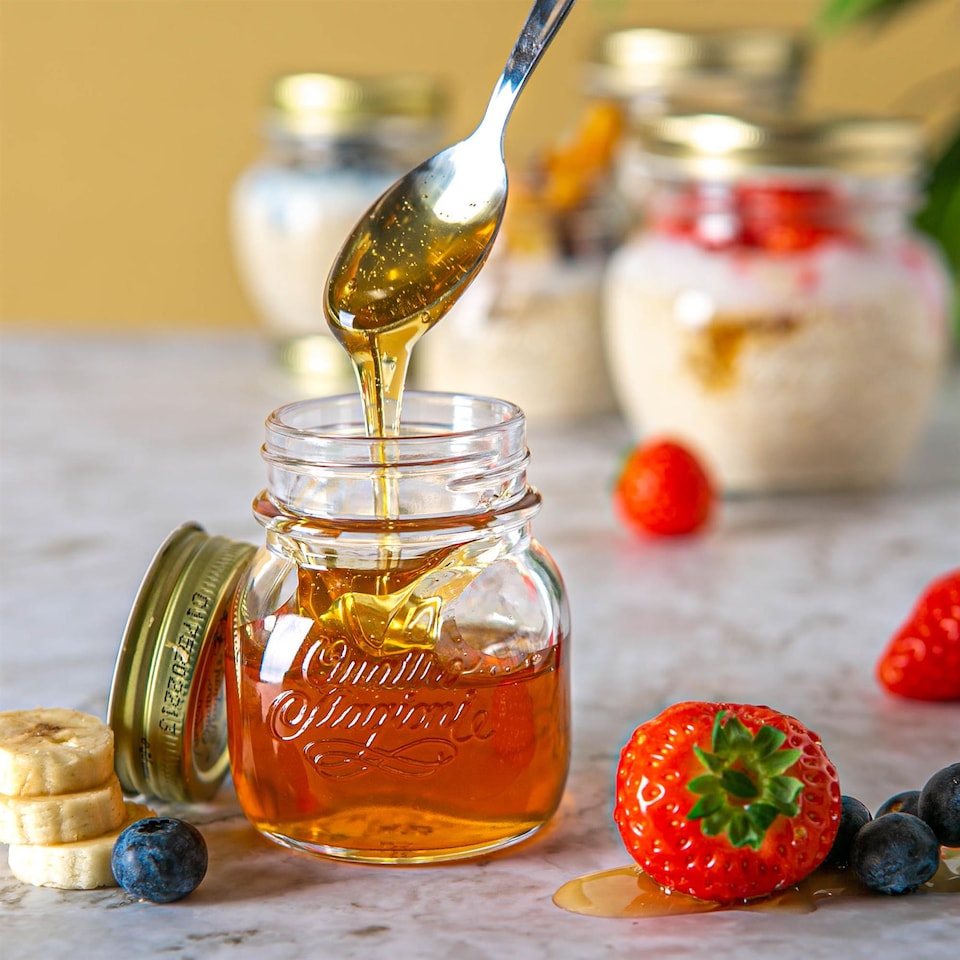 image 1 of Bormioli Rocco Quattro Stagioni Glass Preserving Jars - 150ml - Clear - Pack of 4