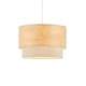 image 1 of Wood Effect Two Tier Easy Fit Shade Brown