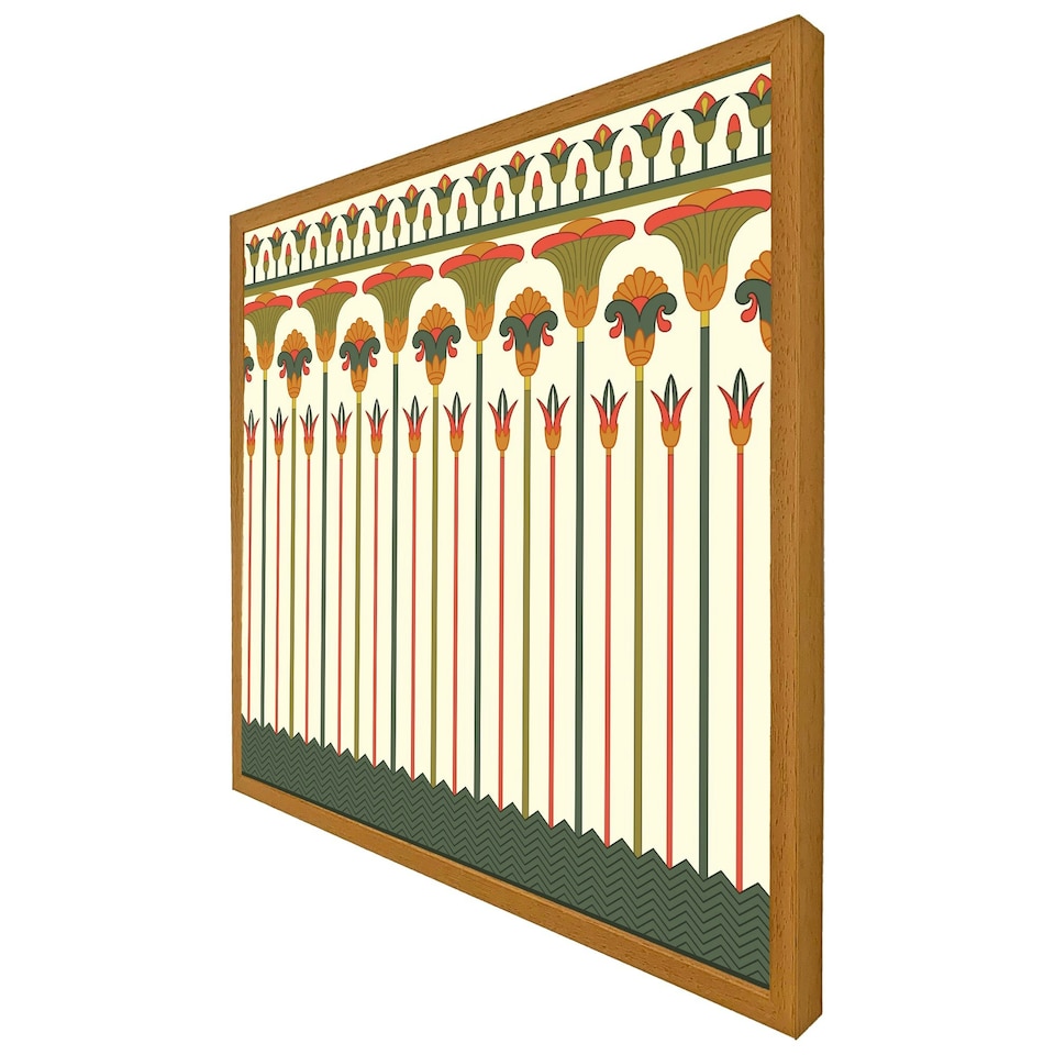 image 1 of Egyptian ornament (Picture Frame) Grey | XS