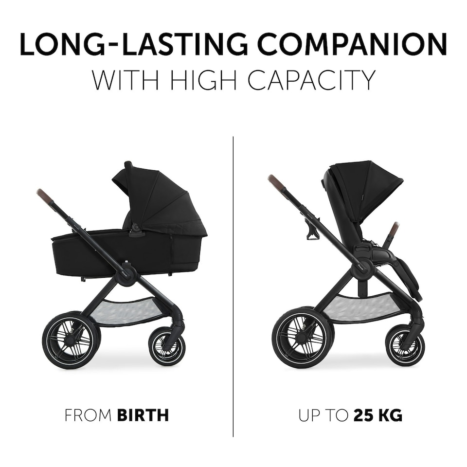image 1 of hauck Walk N Care Pushchair Set - Black Black