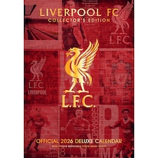 LIVERPOOL FC 2026 A3 DELUXE CALENDAR