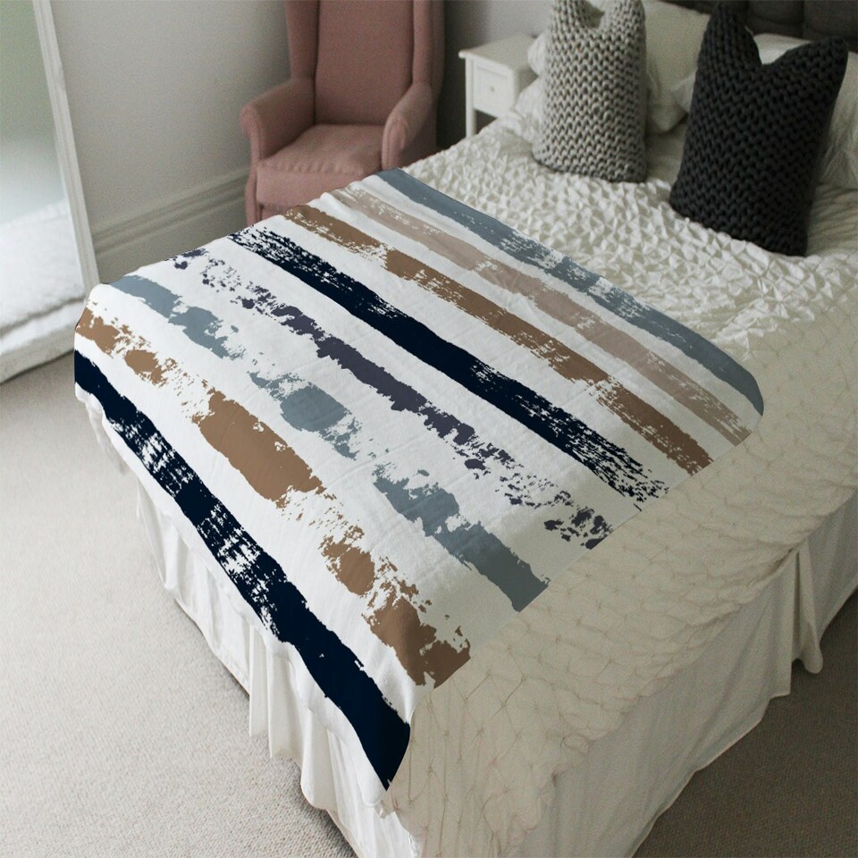 image 1 of Brush strokes (Blanket)