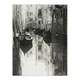 image 1 of A Venetian Canal Photograph Alfred Stieglitz Wall Art Poster Print 12X16"