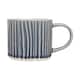 image 2 of Siip Embossed Navy Lines Mug