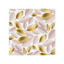 Pastel Rose And Gold Autumn Splash Back | White