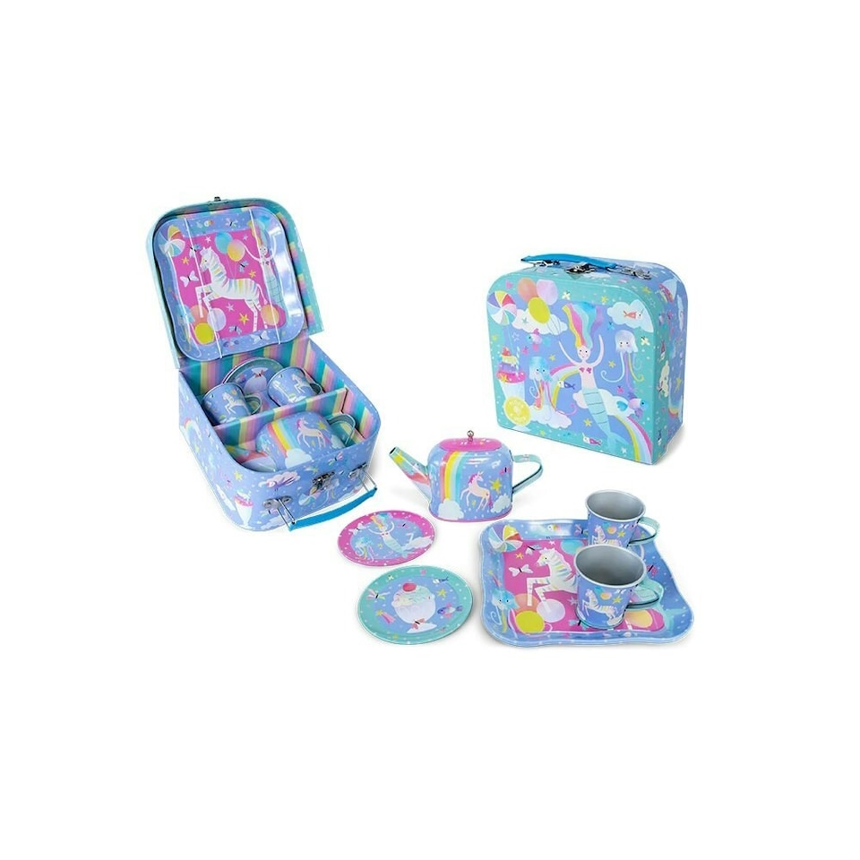 image 1 of Floss & Rock Childs Tea Set 7 Piece Fantasy
