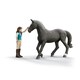 image 2 of SCHLEICH Horse Club Lisa & Storm Toy Figure Set (42712)
