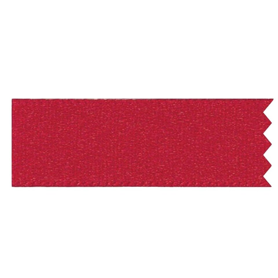 image 1 of Anniversary House Satin Ribbon - Red - One Size