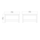 image 9 of Barcelona Coffee Table in White