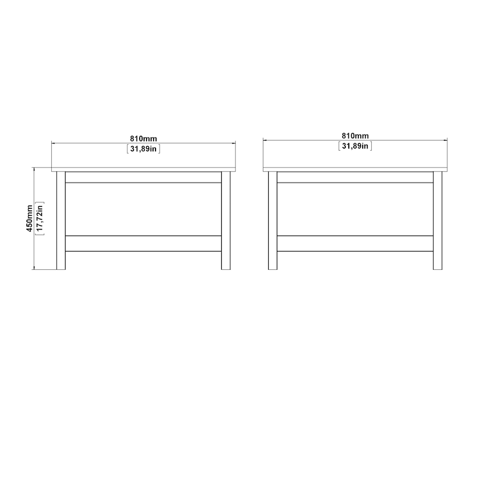 image 1 of Barcelona Coffee Table in White