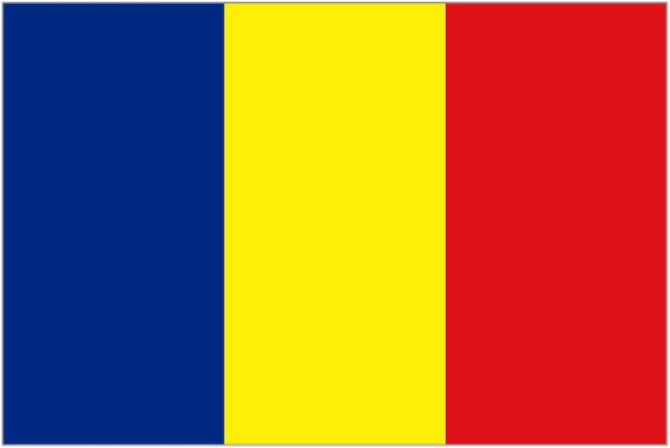 image 1 of Romania Flag 5x3ft With Eyelets | Multi