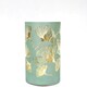 image 3 of 17cm Christmas Decorated Vase Led Silver Glass Vase / Flower