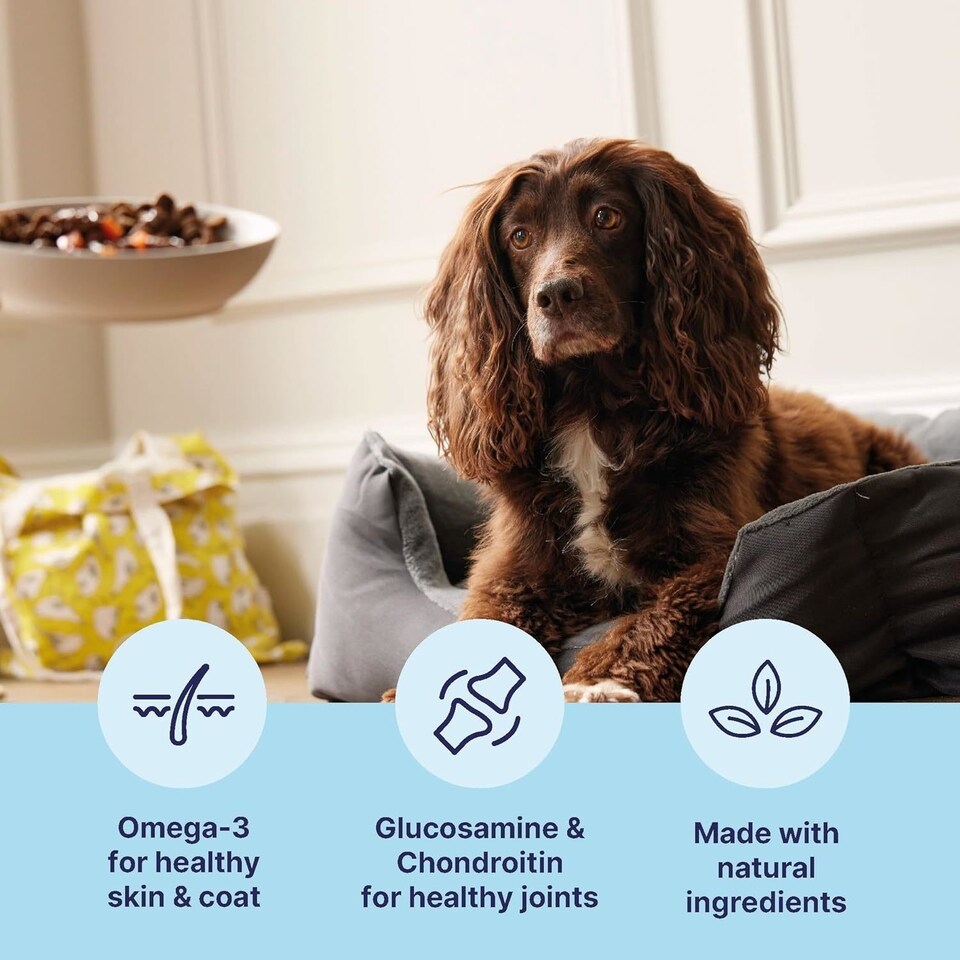 image 1 of 33 x 150g Tails.com Inner Vitality Adult Wet Dog Food Trays Poultry and Game