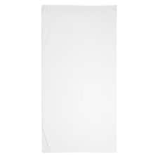 Towel City Bordered Printable Bath Towel - White - One Size