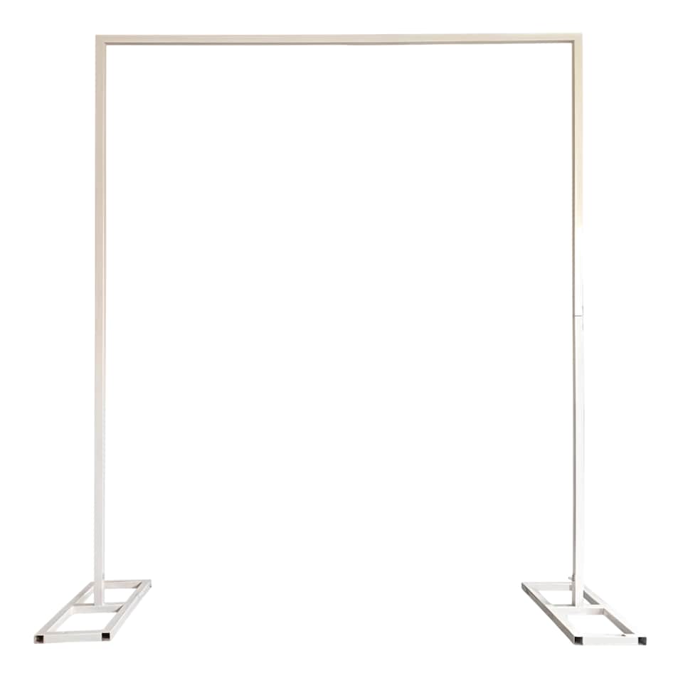 image 1 of Square Arch Stand with Base, Party Background Decoration - 200x200cm