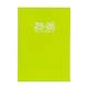 image 9 of 2026 2027 Academic Diary A5 Week to View - Mid Year Student Planner August 2026 to July 2027 - Hardback School College Organiser with Ribbon Bookmark (Lime) | Green | Lime