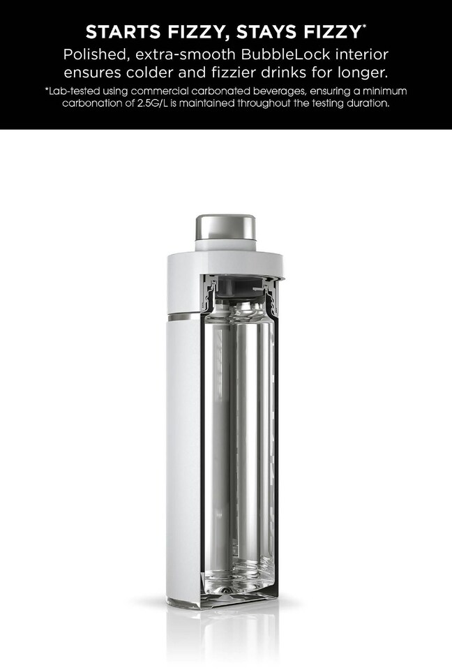image 1 of Ninja Thirsti 530 ml Travel Bottle in White DW1801EUUKWH White