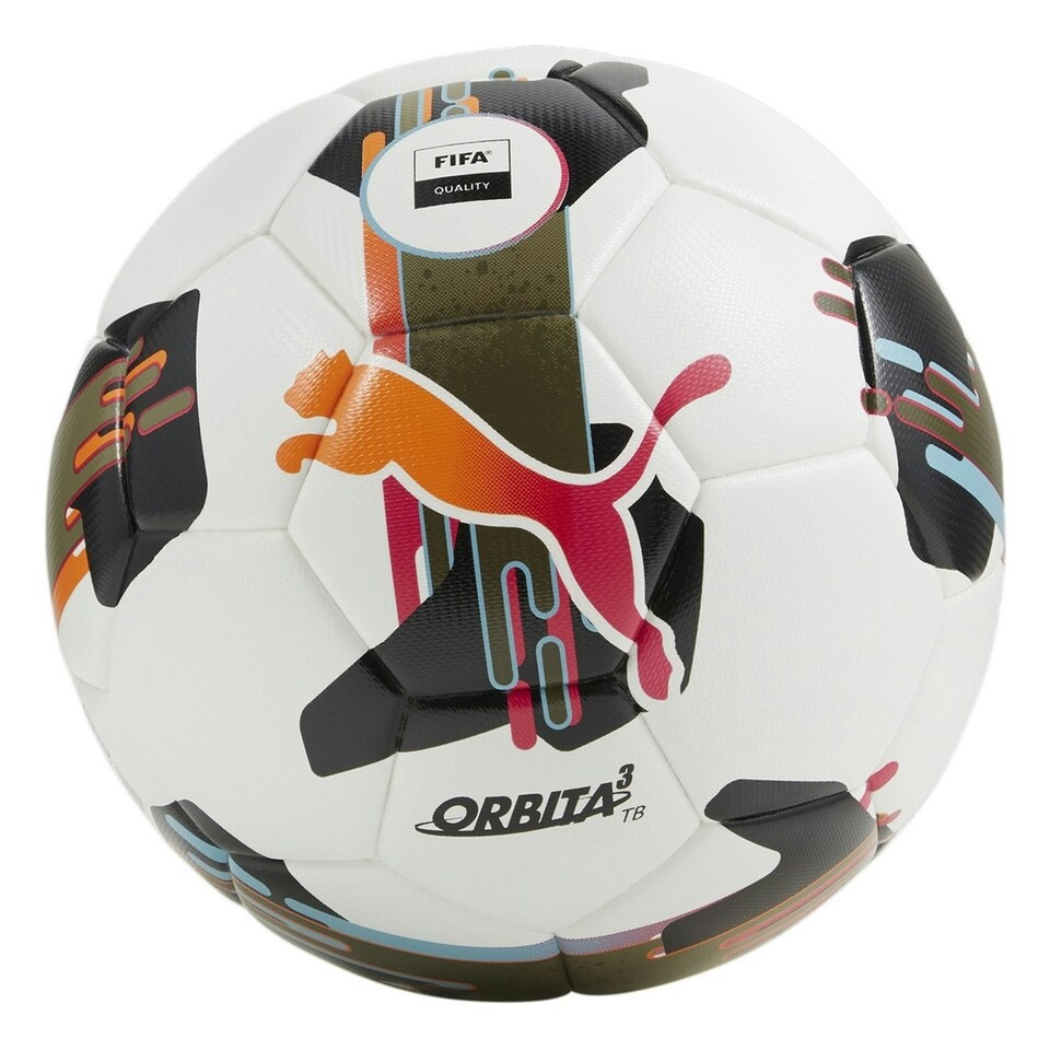 image 1 of Puma Orbita 3 FIFA Quality Match Football - White/Black - 5 White