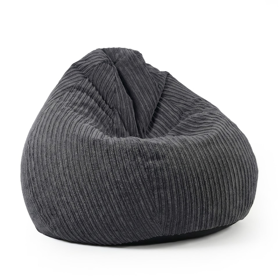 image 1 of rucomfy Jumbo Cord Slouchbag - Indoor Classic Bean Bag for Adults