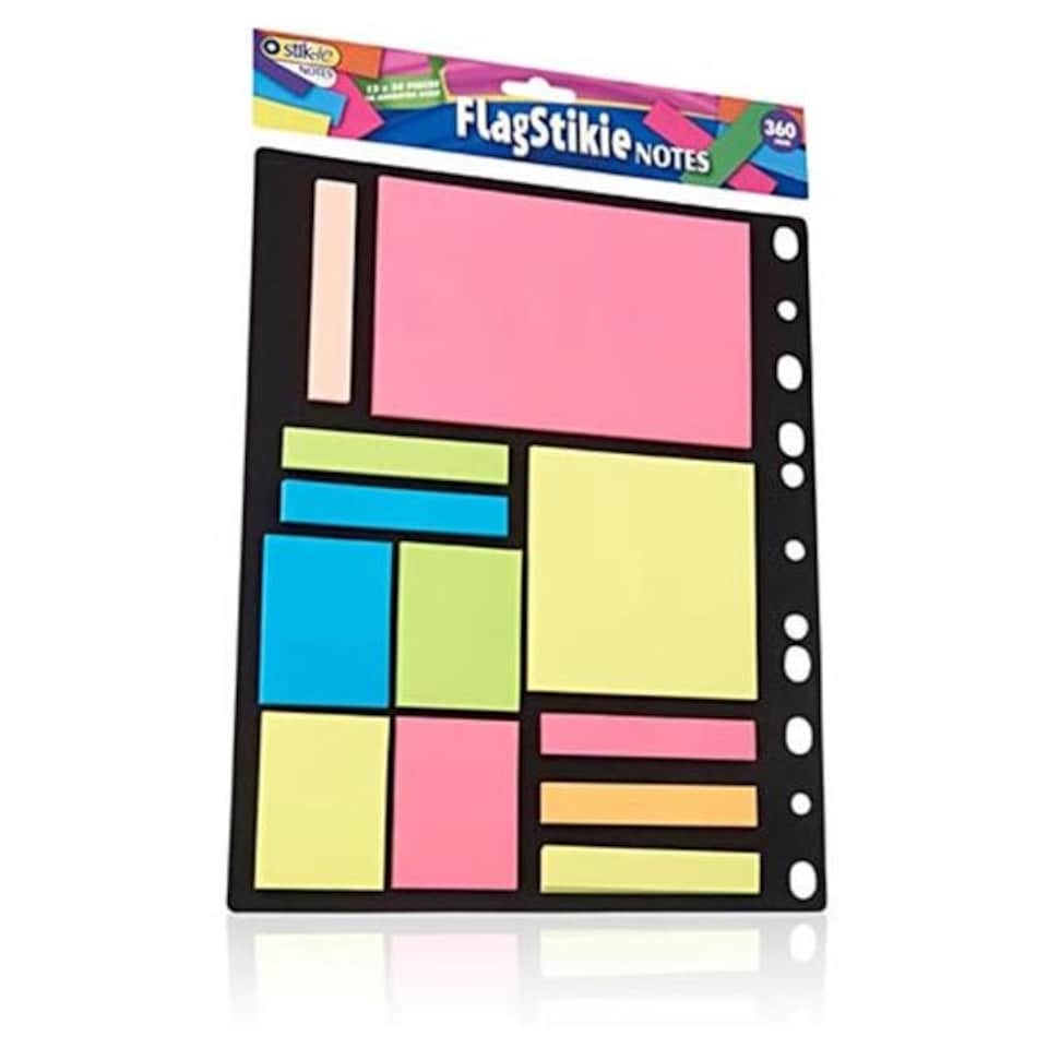 image 1 of Pack of 360 Pieces Flag Sticky Notes by Stik-ie