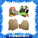 image 2 of You Know It Makes Sense and Alright Dave Only Fools and Horses Wall Art Cardboard Cutouts - Pack of 2