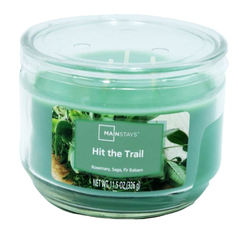 Hit The Trail 3 Wick Scented Candle Jar 11.5oz 329g