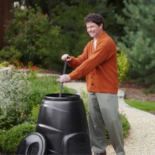 Blackwall 220 Litre Black Compost Converter | Black | Black | One Size