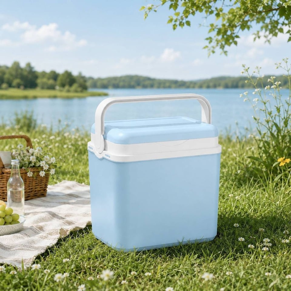 image 1 of 10L Insulated Cooler Box | Blue | 1
