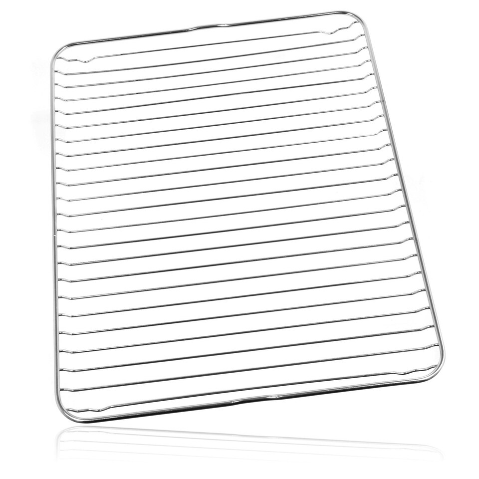 image 1 of SPARES2GO Grill Shelf for IKEA SMAKSAK MIRAKULOS KULINARISK GRANSLOS Oven 466 x 385 mm