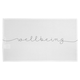 image 1 of Text Wellbeing (Kitchen Towel)