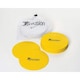 image 2 of Precision Medium Round Rubber Marker Discs Yellow (Set of 20), black, K-REY-TR321Y