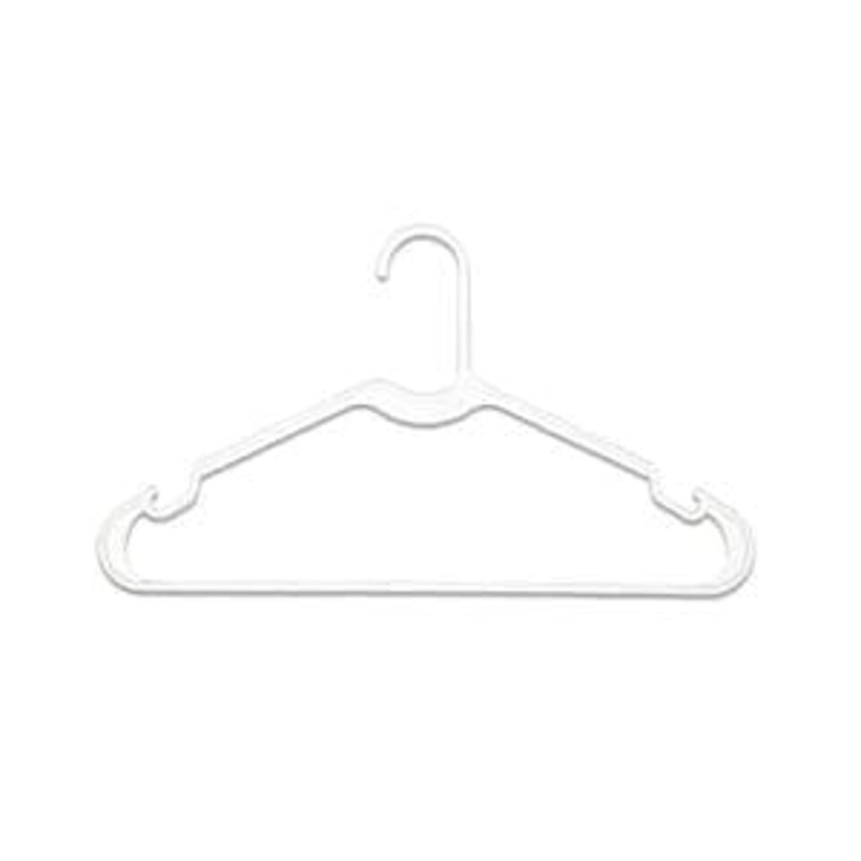 image 1 of Addis Plastic Hangers 5-Pack