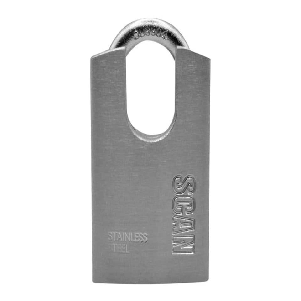 Scan Stainless Steel Shrouded Padlock 40mm