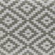image 4 of JVL Argyle Set of 2 Rectangular Storage Baskets - Light Grey Grey