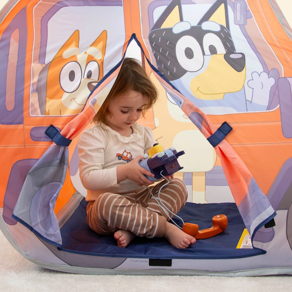 image 1 of Bluey Four Wheel Drive Feature Play Tent