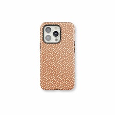 Caramel Dot Phone Case | Brown | Galaxy S25 Ultra
Tough | Galaxy S25 Ultra
Tough
