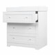 image 3 of Tutti Bambini Rio Chest Changer - White