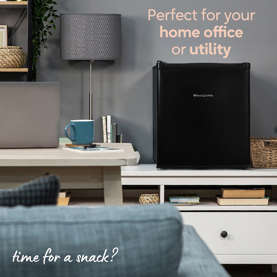 image 1 of Russell Hobbs RHTTLF2E1B 40L Larder Mini Fridge Black