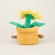 image 6 of Warmies Plush Yellow Flower Pot Microwavable LARGE