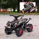 image 7 of AIYAPLAY 6V Kids Electric Quad Bike with Music, Forward Function, Black