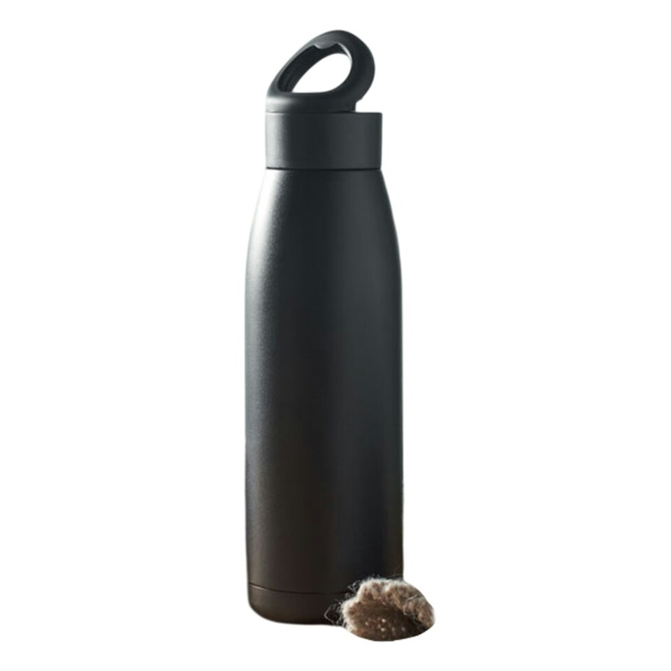 image 1 of MidOcean Calefrio Double-Walled 400ml Bottle - Black - One Size Black | One Size