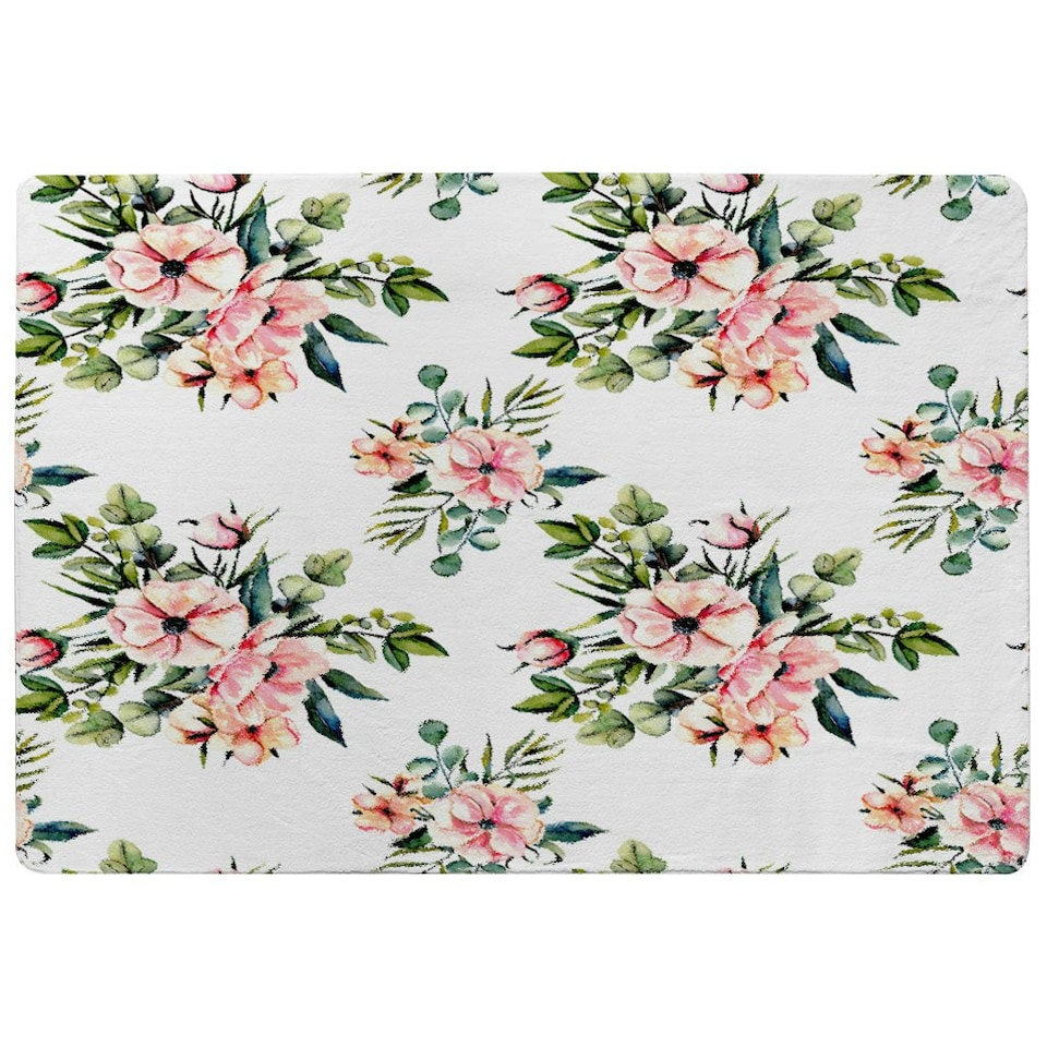 image 1 of Watercolour Plants (Rug) Multi | XL: 160x230cm