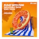 image 2 of Inflatable Orange Swim Ring 90cm