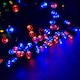 image 5 of 100 LED 10m Premier Christmas Indoor Outdoor Multi Function Battery Operated String Lights with Timer in Multicoloured