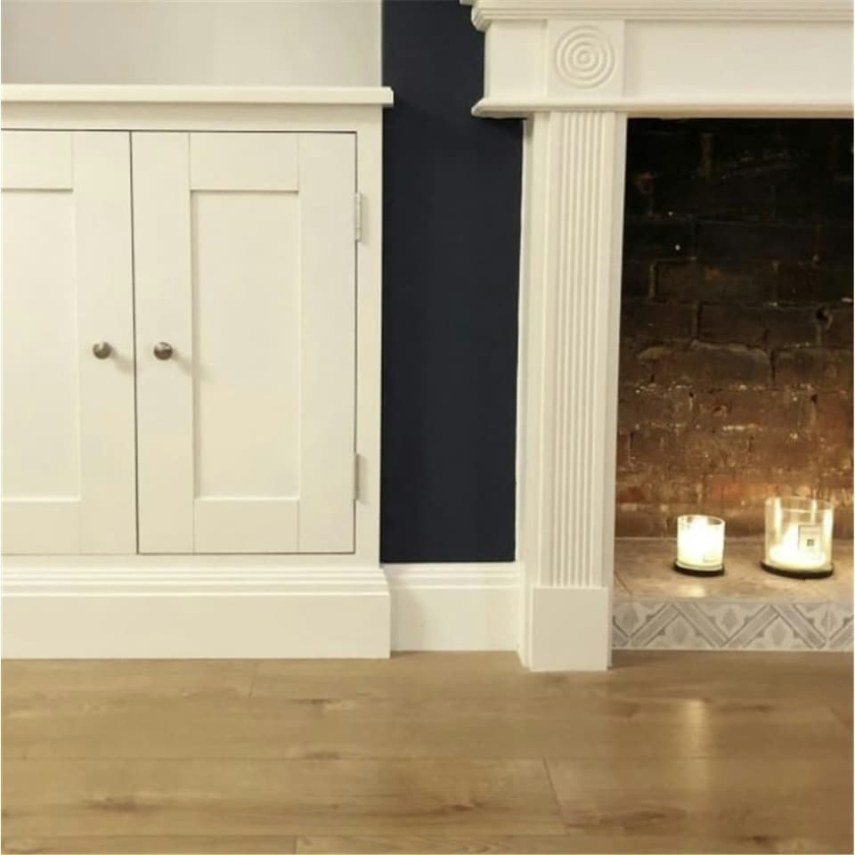 image 1 of PACK OF 10 (Total 10 Units) - Light Oak 12mm Thick Laminate Flooring (14.8m2 Coverage)