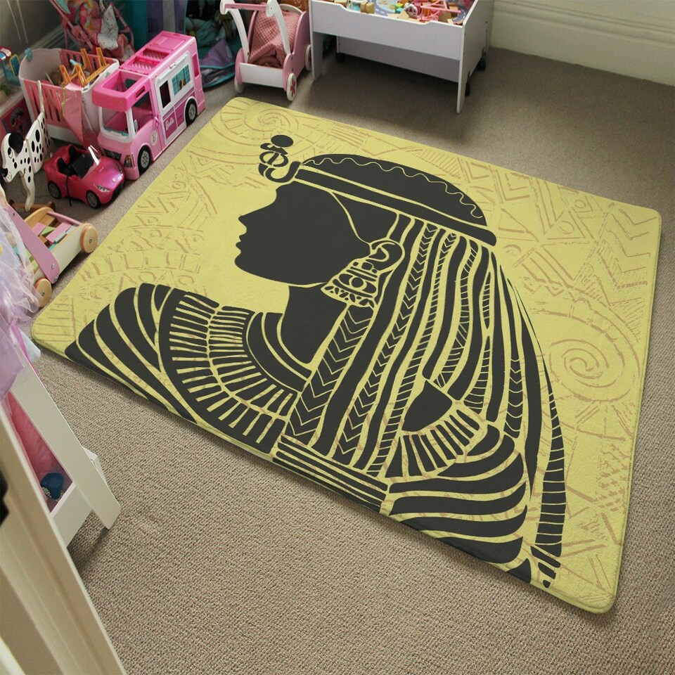 image 1 of Egyptian Women on Yellow (Rug) Yellow | XL: 160x230cm