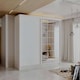 image 2 of Modern Sliding Mirror Wardrobe with Drawers, Shelves & Hanging Rails