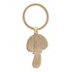 image 2 of Something Different Funky Fungi Mushroom Keyring - Pink/Yellow/Orange - One Size