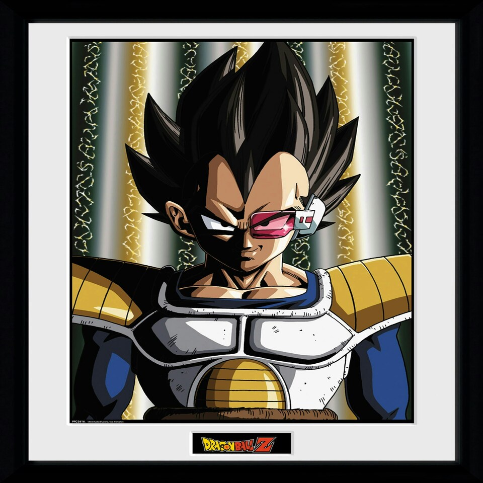 Dragon Ball Vegeta 30 x 40cm Framed Collector Print